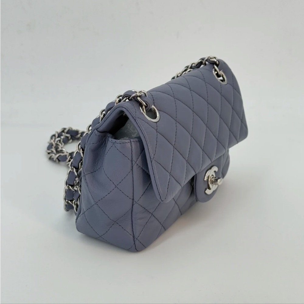 Chanel Mini Rectangular Bag In Lavender Lambskin - image 2